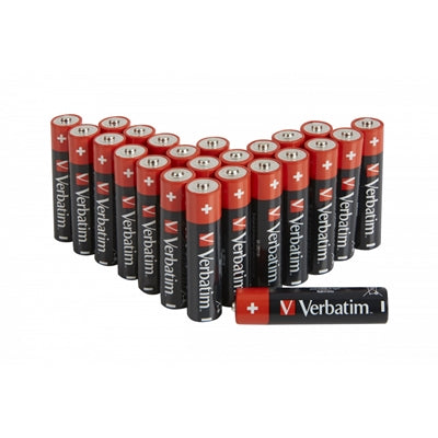 Verbatim AA Battery Alkaline 24 Pack (BOX)