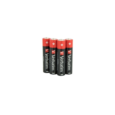 Verbatim AAA Battery Alkaline 4 Pack