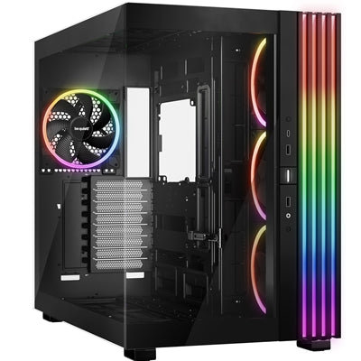 be quiet! BGW71 Light Base 900 FX Full Tower Gaming Case, 1 x USB Type-C / 2 x USB 3.0, Tempered Glass Front & Side Window Panel, 4 x Light Wings ARGB Fans, E-ATX / XL-ATX / ATX / M-ATX / Mini-ATX Compatible