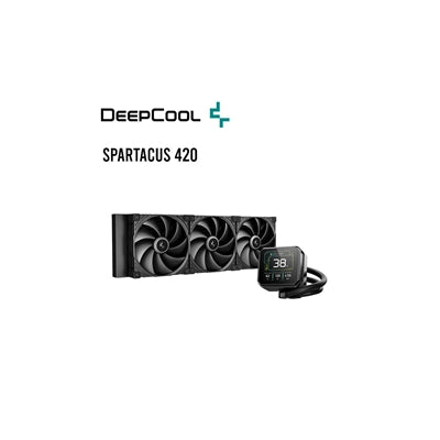 DeepCool SPARTACUS 420 Liquid CPU Cooler, Triple 120mm ARGB Fans, Anti-Leak Tech, Gen 6 Pump, Compatible with Intel & AMD Sockets
