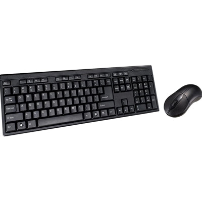 Target KBMS-001 Wired USB Keyboard & Mouse Combo, Spill-Resistant Full-Size Keyboard with Multimedia Keys + 800 DPI Optical Mouse, Plug-and-Play