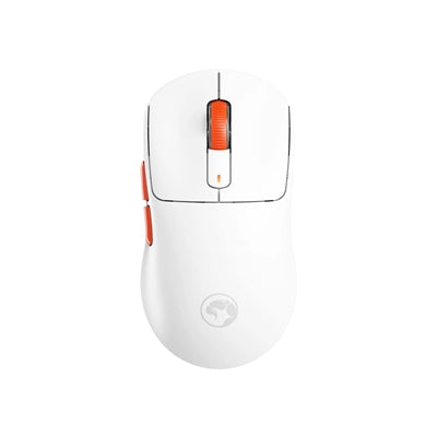 Marvo Scorpion G964W Niro 60 Wireless and Bluetooth USB-C Rechargeable Gaming Mouse (White)