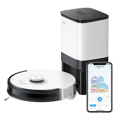 TP-Link Tapo RV30 Max Plus Robot Vacuum Cleaner & Auto-Empty Dock