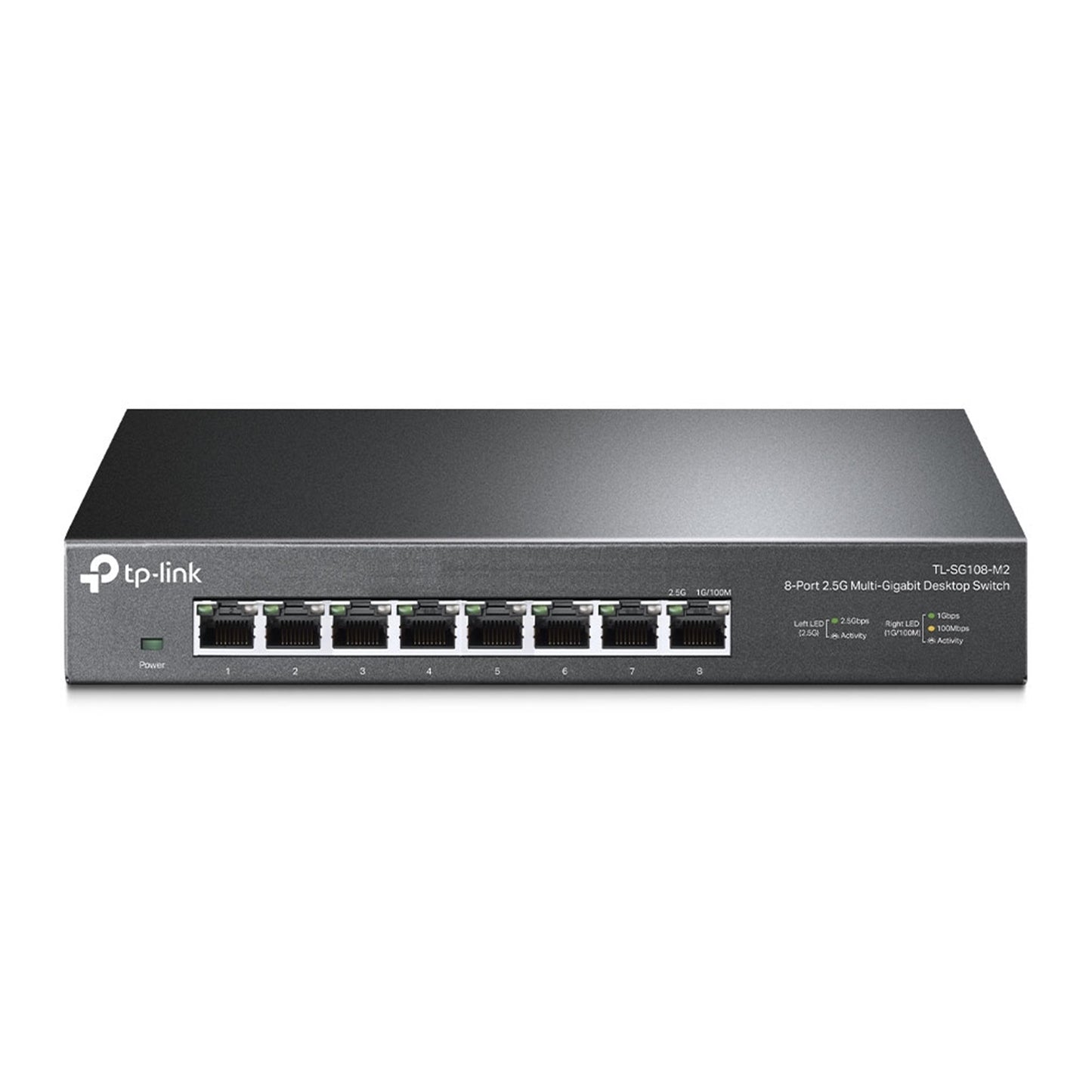 TP-Link TL-SG108-M2 8-Port Metal 2.5G Desktop Switch