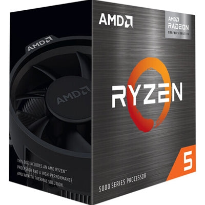 AMD Ryzen 5 5500GT 3.6GHz 6 Core AM4 Processor, 12 Threads, 3.6GHz up to 4.4GHz Boost, 19MB Cache, 65W, with Wraith Stealth Cooler, Radeon Graphics