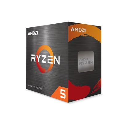 AMD Ryzen 5 5600X 6 Core AM4 Processor, 12 Threads, 3.7GHz up to 4.6GHz Boost, 35MB Cache, 65W, with Wraith Stealth Cooler, No Graphics