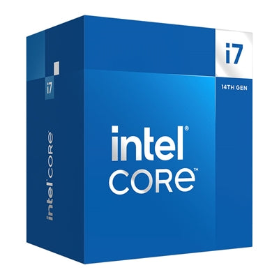 Intel Core i7 14700 20 Core Processor, 28 Threads, 2.1GHz up to 5.3GHz Turbo Raptor Lake Socket LGA 1700 33MB Cache, 65W, Maximum Turbo Power 219W, Intel UHD 770 Graphics