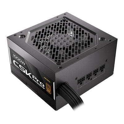 Antec CSK1000 PRO 1000W ATX 3.1 Power Supply - 80 PLUS Bronze, Semi-Modular, PCIe 5.1 Ready, 12V-2x6 Connector, Quiet 120mm Fan, UK Plug