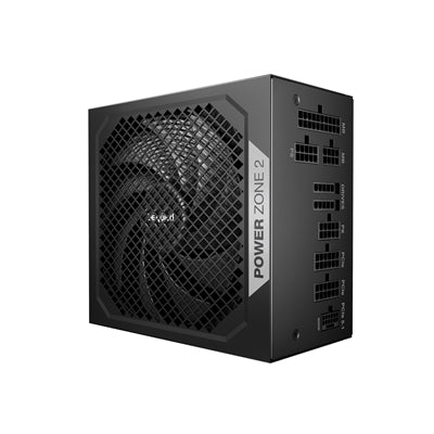 be quiet! Power Zone 2 750W PSU - 80 PLUS Platinum, Semi-Passive Cooling, Pure Wings 3 Fan, PCIe 5.1/ATX 3.1 Compatibility, 10-Year Warranty