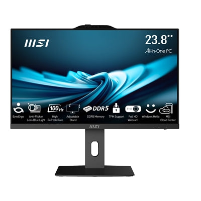 Intel Quad Core i3 14th Gen 23 Inch Full HD All-in-One Business / Education Desktop PC with 16GB RAM and 256GB SSD HD Cam - Pre Built PC