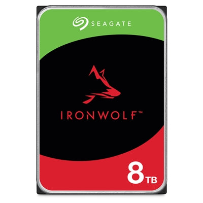 Seagate IronWolf NAS ST8000VN004 8TB 3.5" 7200RPM 256MB Cache Sata lll Internal Hard Drive