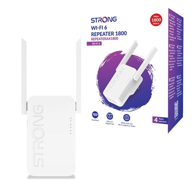 Strong REPEATERAX1800UK AX1800 WI-FI Range Extender/Repeater