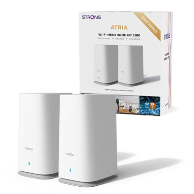 Strong MESHKIT2100UK(DUO) AC2100 Whole Home Wi-Fi Mesh System (2 Pack) - 3,300sq.ft Coverage