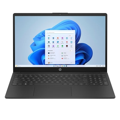 HP 15-fc0045na Laptop, 15.6 Inch Full HD 1080p Screen, AMD Ryzen 3 7320U, 8GB DDR4 RAM, 256GB SSD, AMD Radeon Graphics, Windows 11 Home