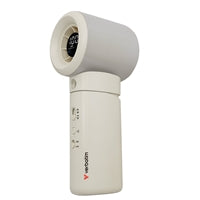 Verbatim Cool 'n' Go Aqua Breeze Handheld Fan, Portable Cooling with Refreshing Mist Spray - White/Silver