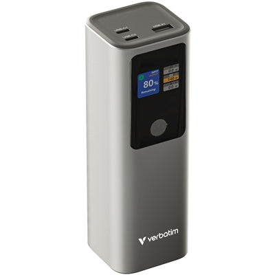 Verbatim Charge 'n' Go Power Bank 27000mAh 187.5W Grey