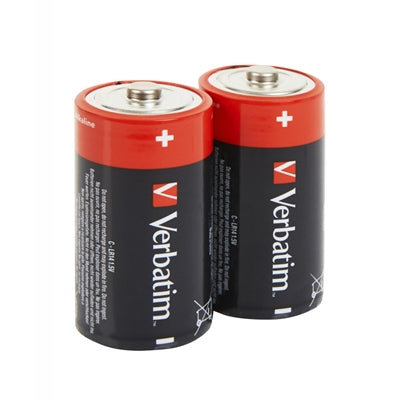 Verbatim C Battery Alkaline 2 Pack