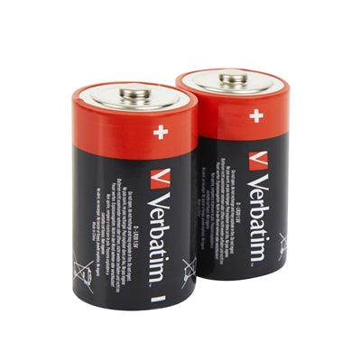 Verbatim D Battery Alkaline 2 Pack