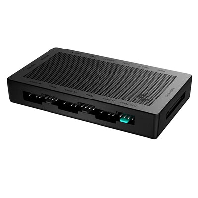 DeepCool SC790 2-in-1 Addressable RGB & PWM Fan Hub, 6-Port, Connect up to 6 PWM ARGB 3-Pin Fans Simultaneously While Occupying Minimal Motherboard Headers, Magnetic for Easy Installation