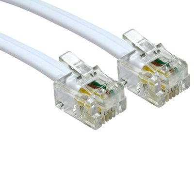 RJ11 (M) to RJ11 (M) 3m White OEM Cable