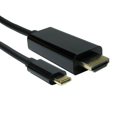 USB C TO HDMI 4K 60HZ 1 Meter Black Data Cable