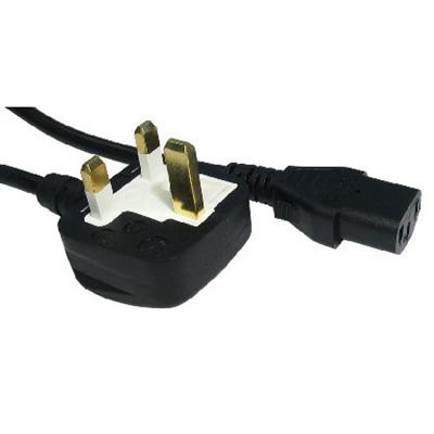 UK Mains to IEC Kettle 5m Black OEM Power Cable