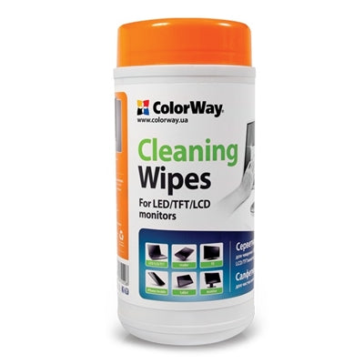 ColorWay Cleaning Wipes for LCD and TFT Screens 100 sheets