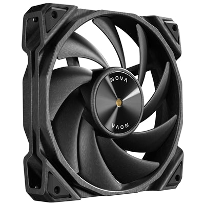 Antec NOVA 120 PWM Fan - High-Performance Cooling with Fluid Dynamic Bearing, Precise Three-Phase Speed Control, Industrial-Grade Metal Construction, and Dustproof Design