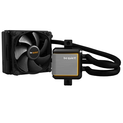 be quiet! Silent Loop 2 AiO Liquid CPU Cooler, Universal Socket, 120mm Radiator, 2 x Silent Wings 3 120mm PWM High Speed 2200RPM Black Cooling Fan, Addressable RGB LED Pump Head with Powerful 3 Chamber Design to Significantly Reduce Turbulences & Nois