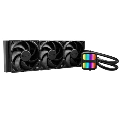 be quiet! Silent Loop 3 420mm All-in-One Liquid CPU Cooler, ARGB Lighting, Silent Wings 4 Fans, 3-Chamber Pump, High-Performance Cooling for Intel & AMD CPUs