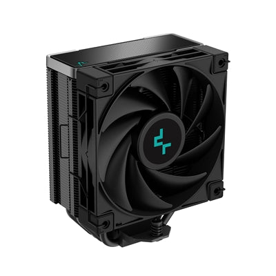 DeepCool AK400 Zero Dark Fan CPU Cooler, Universal Socket, High Performance 120mm Silent Hydro Bearing PWM Black Fan, 1850RPM, 4 Heat Pipes, Unique Matrix Fin Design, All Black, Intel LGA 1700 Bracket Included