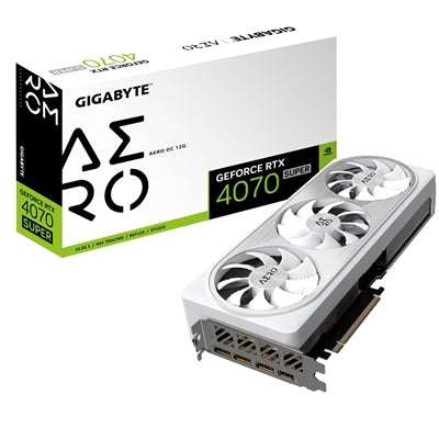 Gigabyte Nvidia GeForce RTX 4070 SUPER AERO OC 12GB Graphics Card