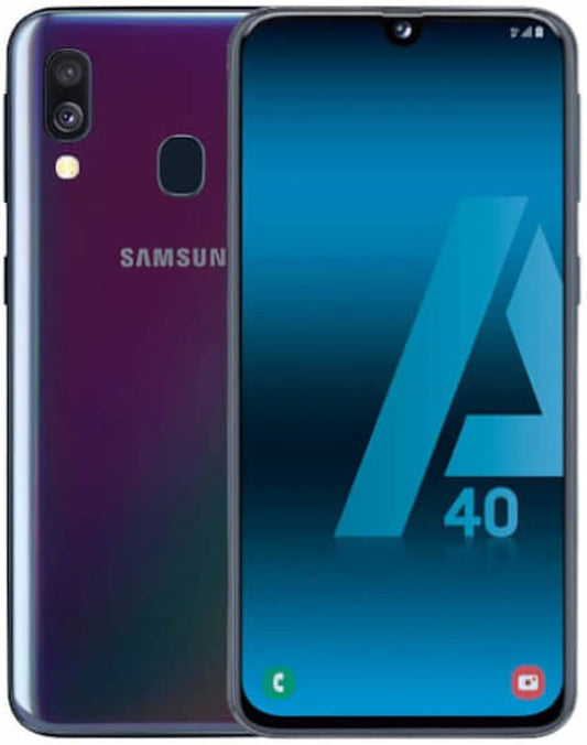 Refurbished Samsung Galaxy A40 Black