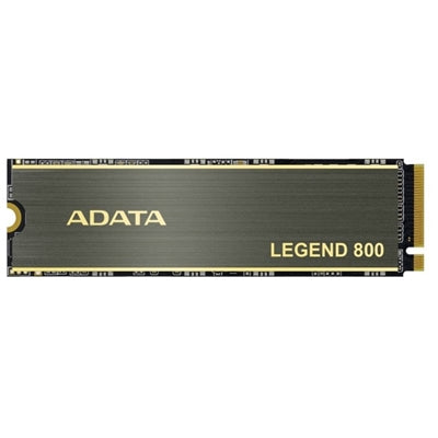 Adata Legend 800 (ALEG-800-1000GCS) 1TB NVMe SSD, PCIe Gen4, M.2 Interface, 2280, Read 3500 MB/s, Write 2200 MB/s, Heatsink, 3 Year Warranty