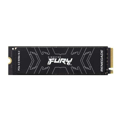 Kingston FURY Renegade (SFYRS/1000G) 1TB M.2 NVMe SSD, PCIe Gen4, 2280, Read 7300MB/s, Write 6000MB/s, PlayStation 5 Compatible, Heatsink, 5 Year Warranty