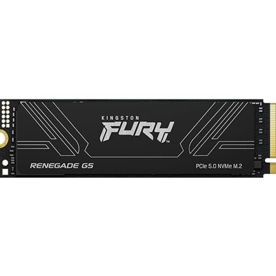Kingston FURY Renegade (SFYR2S/2T0 ) 2TB NVMe SSD, M.2 Interface, PCIe 5.0 x4 NVMe, 2280, Up to 14,700MB/s read, 14,000MB/s write, Limited 5-year warranty with free technical support.