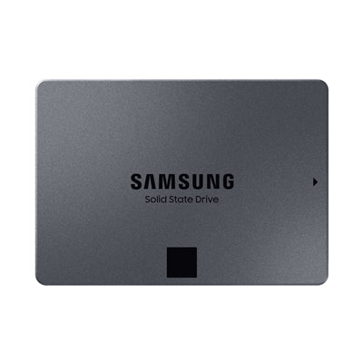 Samsung 870 QVO (MZ-77Q4T0BW) 4TB 2.5 Inch SSD, Sata 3 Interface, Read 560MB/s, Write 530MB/s, 3 Year Warranty