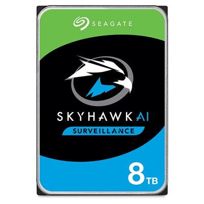 Seagate SkyHawk Surveillance AI 8TB 3.5" 7200RPM 256MB Cache SATA III Internal Hard Drive