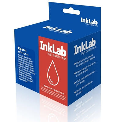 InkLab 711-714 Epson Compatible Multipack Replacement Ink