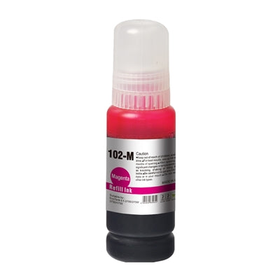 InkLab 102 Epson Compatible EcoTank Magenta Ink Bottle