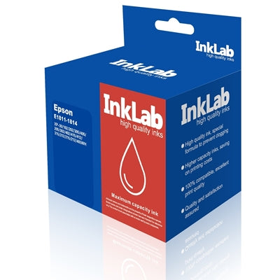 InkLab 1811-1814 Epson Compatible Multipack Replacement Ink