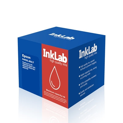 InkLab Multipack Compatible Ink Cartridges, High Yield - Replacement for E405XL Printers