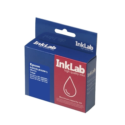 InkLab 502XL Epson Compatible Black Replacement Ink