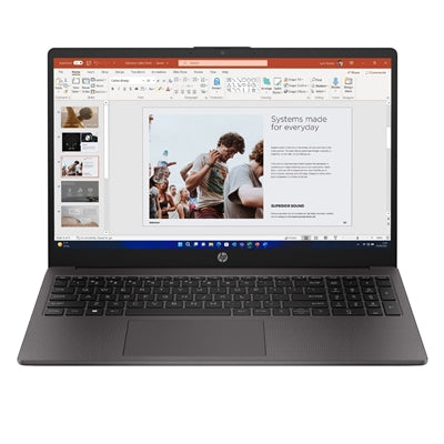 HP 255 G10 AA1D6ES#ABU Laptop, 15.6 Inch Full HD IPS Screen, AMD Ryzen 7 7730U Processor, 16GB RAM, 512GB SSD, AMD Radeon Graphics, Windows 11 Pro