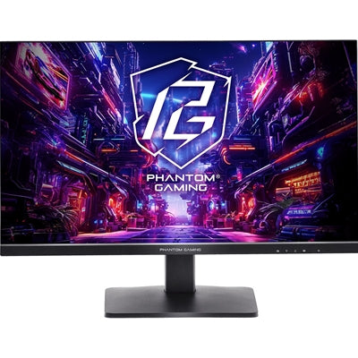 ASRock Phantom Gaming PG27QFT1B 27 Inch QHD (2560 x 1440) IPS Gaming Monitor, 180Hz 1ms (MPRT) Response Time, 2 x HDMI 2.0, 1 x DisplayPort 1.4
