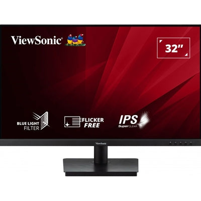 Viewsonic VA3209-MH 32 Inch IPS  Frameless Monitor, 75Hz, 4ms, VGA, HDMI, HD, Full HD 1080p, Built-In Speakers, VESA