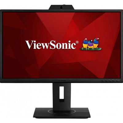 Viewsonic VG2440V 23 Inch Full HD IPS Monitor,  Widescreen, 60Hz, 5ms, VGA, HDMI, DisplayPort, Speakers, Webcam, Height Adjustable