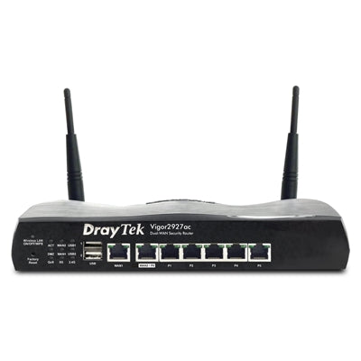 DrayTek V2927LAC-K Vigor 2927Lac Wireless 5 AC High Speed Gigabit Firewall 4G/LTE Integrated Modem Router