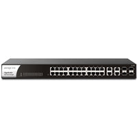 DrayTek VSG1282-K VigorSwitch G1282 24 Port Gigabit Smart Managed Switch with 4x 10GbE SFP Ports