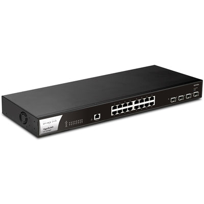 DrayTek VSQ2200X-K VigorSwitch Q2200x 16 Port 2.5GbE Layer 2+ Managed Switch with 4x 10 GbE SFP Uplinks